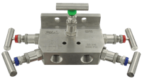 Dwyer 5-Valve Block and Bleed Manifold, Series BBV-2